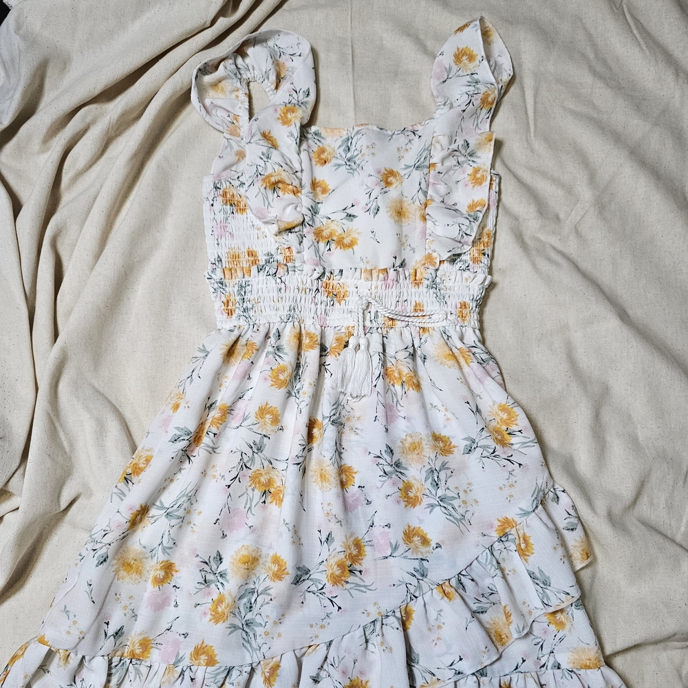 Floral Ruffle Sundress - Picture 2 of 6